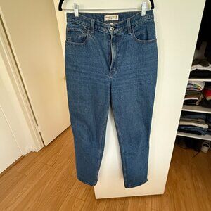 Abercrombie & Fitch The 90s Straight Ultra High Rise 30/10L Curve Love